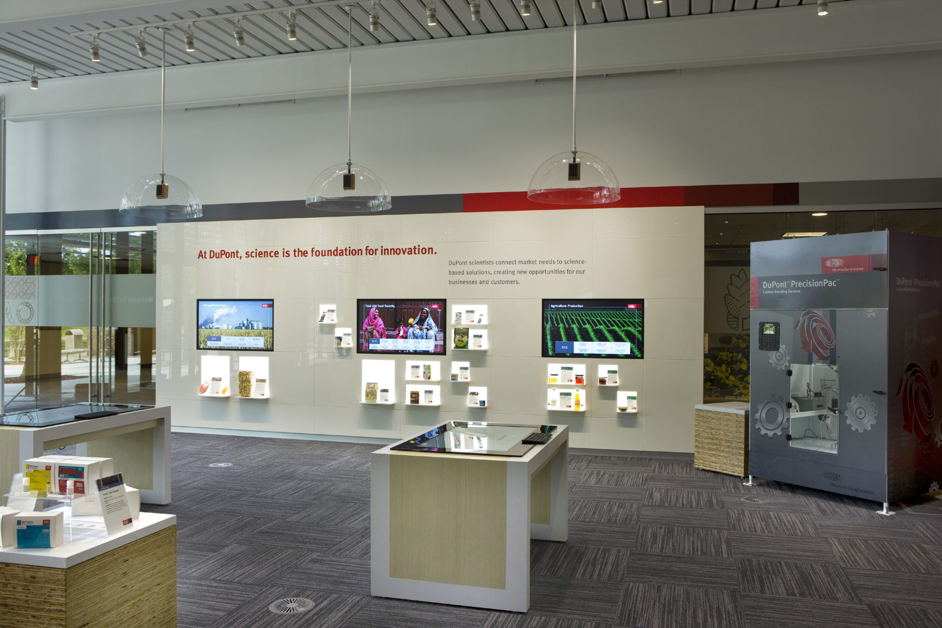 Johnston County Innovation Center Touch Screen Interactives